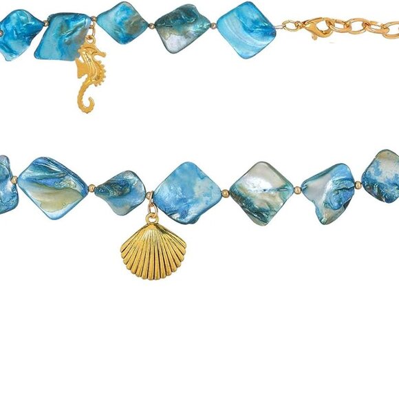 Jewelry - Seashell Belt Body Chain Oceanic Jewelry for Women Adjustable Beach Accessory